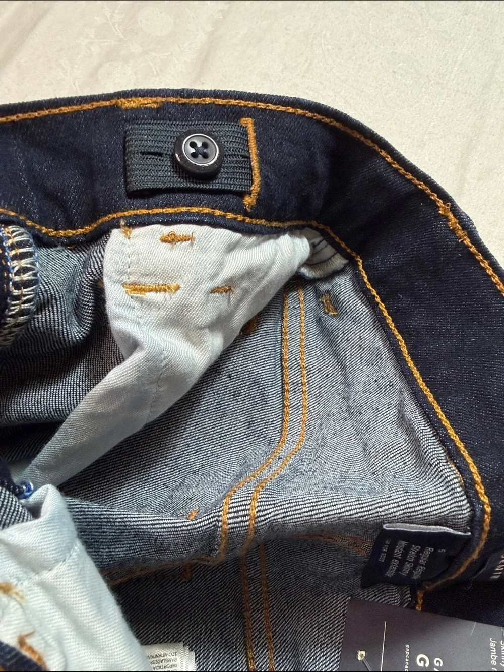GAP Kids Dark Indigo Skinny Stretch Jeans